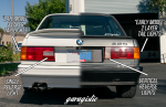 BMW E30 Late Model Full Clear Tail Lights - Image 3
