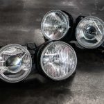 BMW E30 "Euro Smiley" Headlights - Clear Lenses