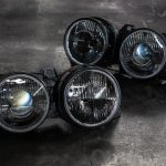 BMW E30 "Euro Smiley" Headlights - Smoked Lenses
