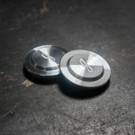 E30 Billet Aluminum Front Wheel Bearing Dust Caps (4-Lug) - 31211130125 / 31211125833