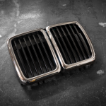 E30 Chrome Kidney Grill - Aftermarket Replacement (51131945877)