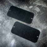 E30 Front Turn Signal Deletes - Carbon Fiber
