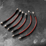 E30 Stainless Steel Complete 6 Brake Line Kit - DOT Compliant