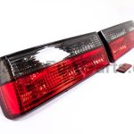 EURO RED / SMOKED REAR LIGHT & SEAL SET FOR E30 EARLY MODEL