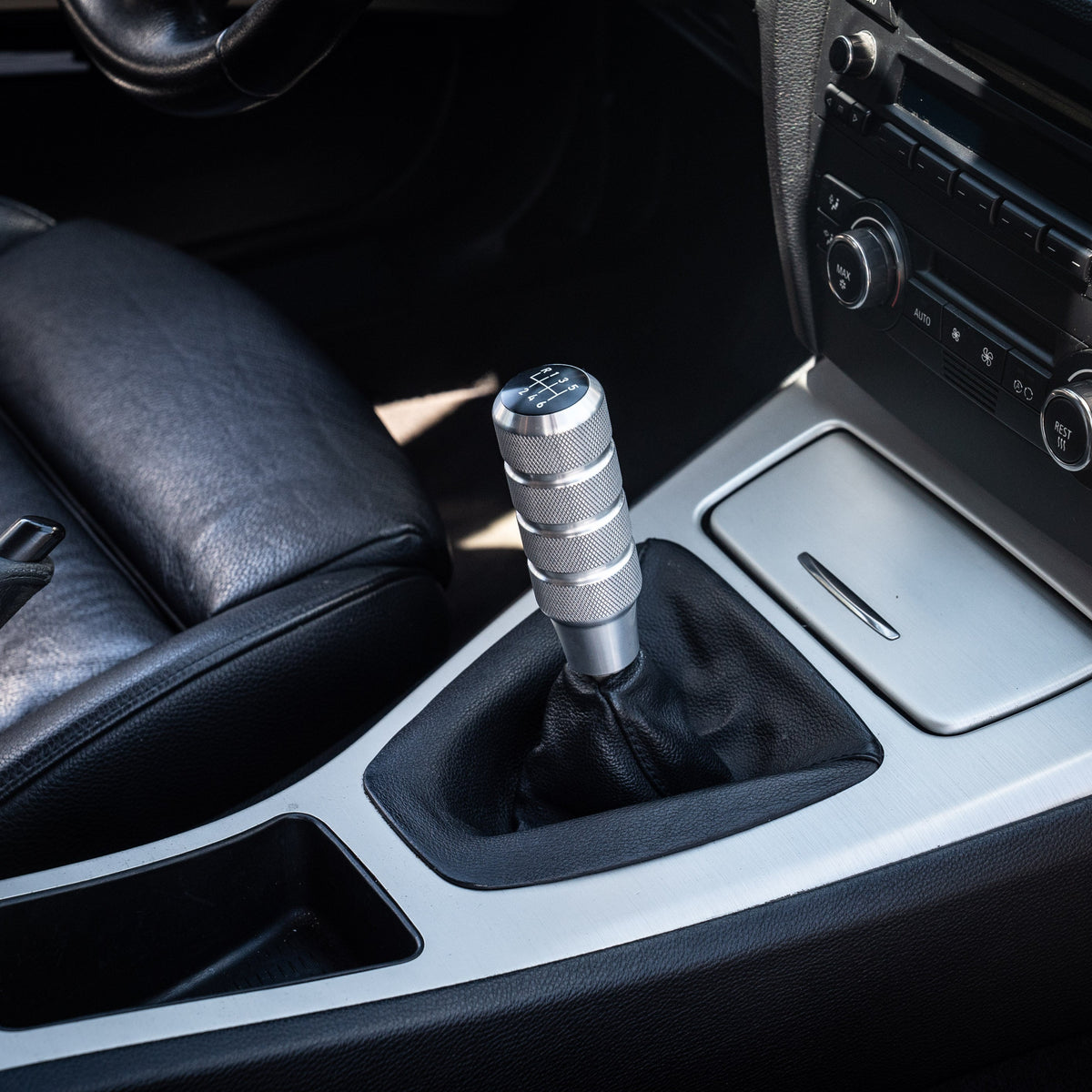 Garagistic Knurled Aluminum Shift Knob - E30, E36, E46, E82, E92 Garagistic Knurled Aluminum Shift Knob - E30, E36, E46, E82, E92 - Image 1