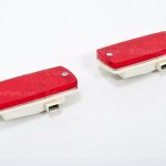 US SPEC REAR BUMPER RED SIDEMARKER LIGHT SET FOR E23 / E24 EARLY MODEL / E28 /
